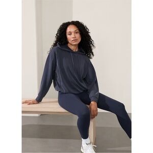 Athleta Seasoft Bubble Hem Hoodie